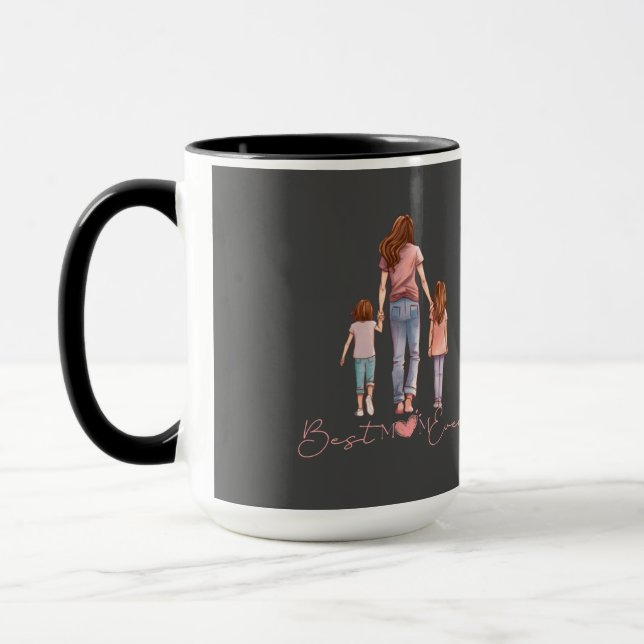 Best Mum Ever | Mothers Day | Mum Life | Mum Love  Mug (Left)