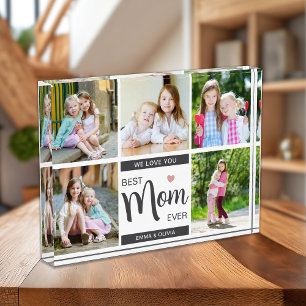 Best Mum Ever Mothers Day Photo Block