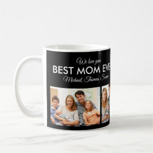 Best Mum Ever Mothers Day Photo Collage Coffee Mug