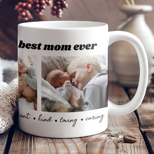 Best Mum Ever Mother's Day Photo Collage  Coffee Mug