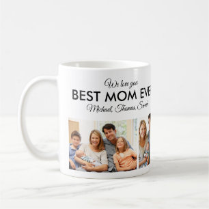 Best Mum Ever Mothers Day Photo Collage Coffee Mug