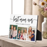 Best Mum Ever - Mother's Day Photo Collage Plaque<br><div class="desc">Celebrate your mum with the "Best Mum Ever" Mother's Day Photo Collage Plaque. This personalised plaque features a beautifully arranged collage of cherished photos, capturing special moments and memories. The heartfelt message "Best Mum Ever" adds a loving touch. Crafted from high-quality materials with a sleek finish, it's perfect for displaying...</div>