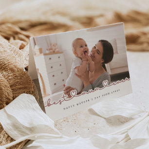 Best Mum Ever Mother's Day Photo Greeting Card