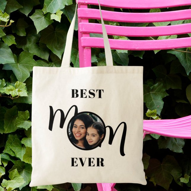 Best Mum Ever Mother's Day Photo Tote Bag (Creator Uploaded)