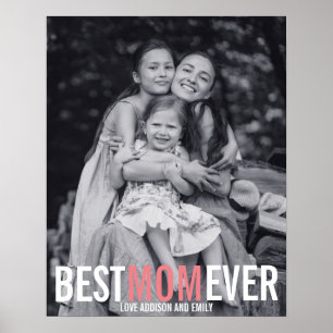 Best Mum Ever Mother's Day Poster Sign
