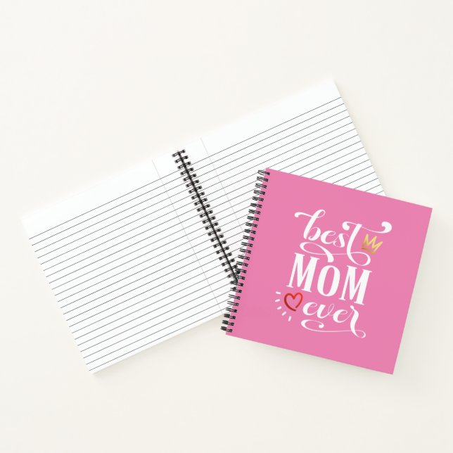 Best Mum Ever Mother's Day Quote | Notebook (Inside)