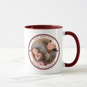 Best Mum Ever Mother's Day Two Photo Collage Mug
