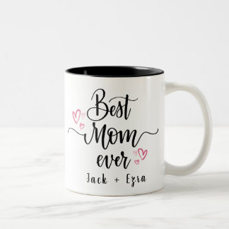 Best Mum Ever Mother's Day Two-Tone Coffee Mug
