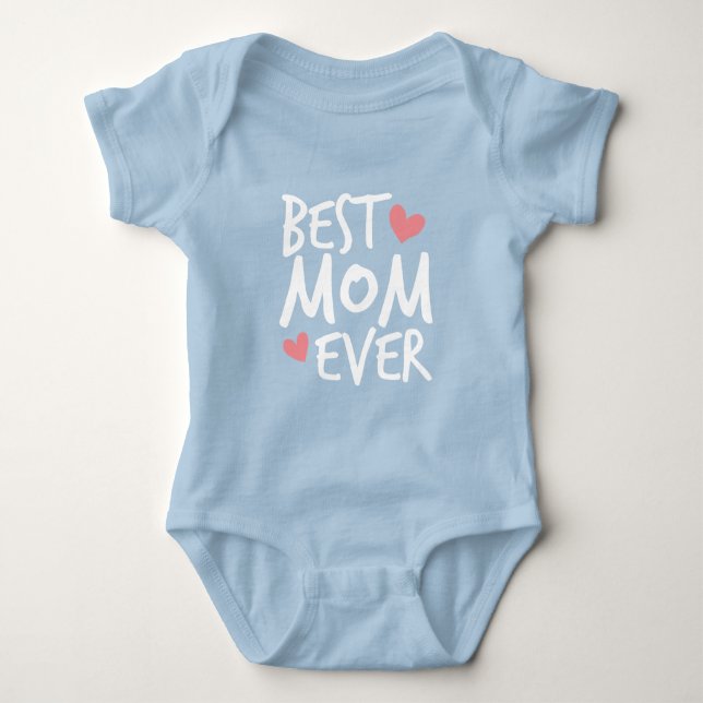 Best Mum Ever Mother's Day Typography | Bodysuit (Front)