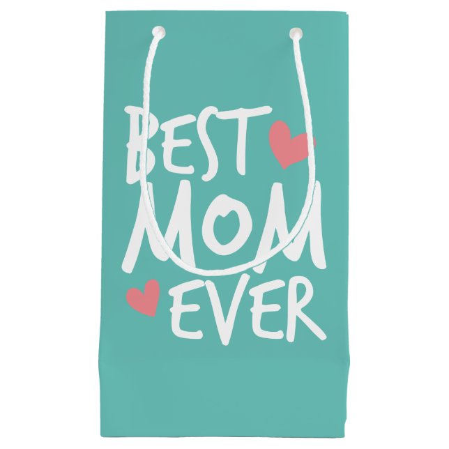 Best Mum Ever Mother's Day Typography | Gift Bag (Front)
