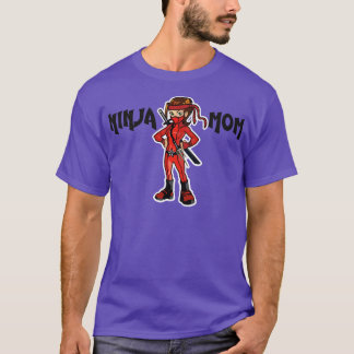 Best Mum Ever Ninja Mode On T-Shirt