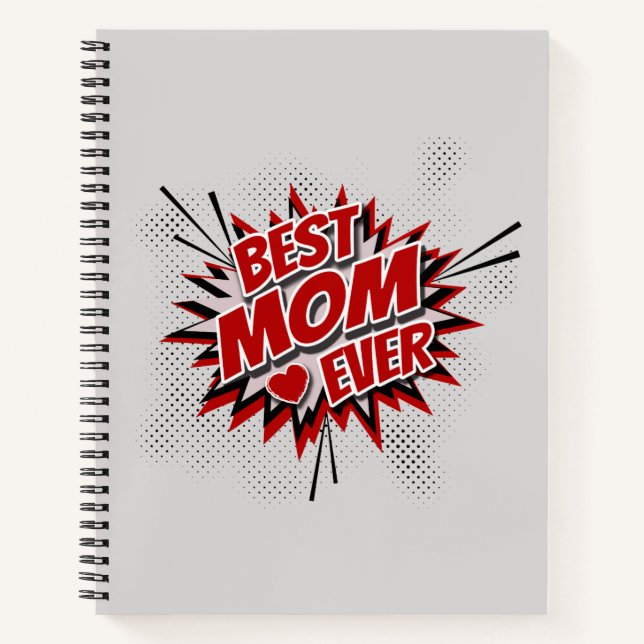 Best Mum Ever Notebook (Front)