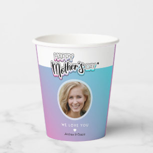 Best mum ever paper cups