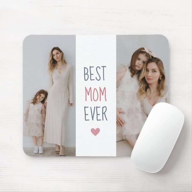 "Best Mum Ever' Personalised Mouse Pad (With Mouse)