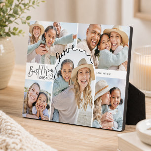 Best Mum Ever Personalised Photo Plaque