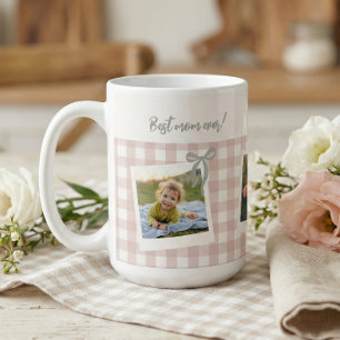 Best Mum Ever Photo Collage Coffee Mug