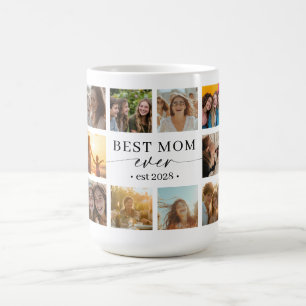 Best Mum Ever Photo Collage Mug Gift
