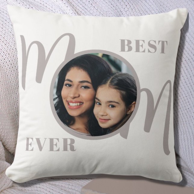 Best Mum Ever Photo  Cushion (Creator Uploaded)