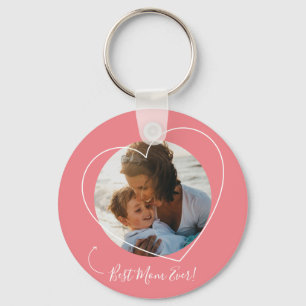 Best Mum Ever - Photo Mother's Day Keychain