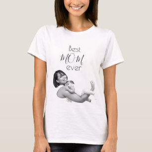 Best Mum Ever Photo Personalised T-Shirt