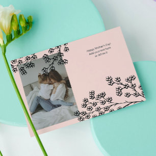 Best Mum Ever Pink Floral Mother's Day Foil Cards