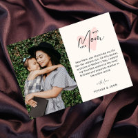 Best Mum Ever Pink Heart Script Cute Message 
