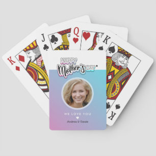 Best mum ever playing cards