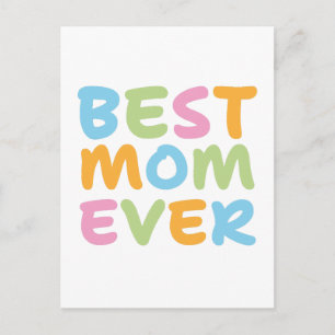 Best Mum Ever  Postcard