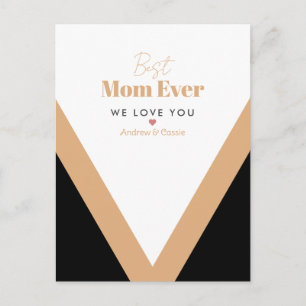 Best mum ever postcard
