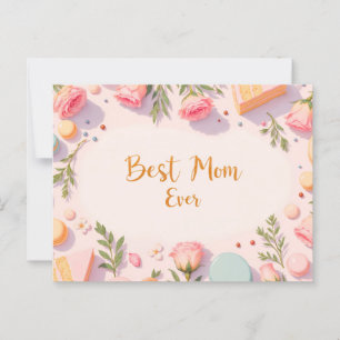 Best Mum Ever Postcard