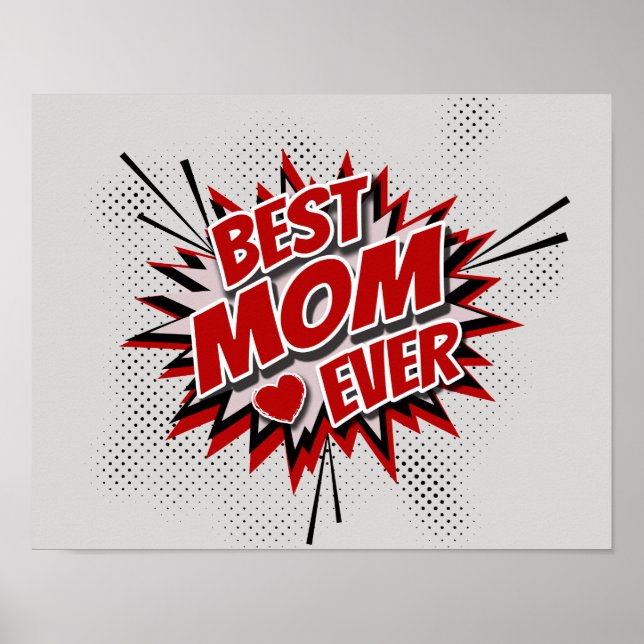 Best Mum Ever Poster (Front)