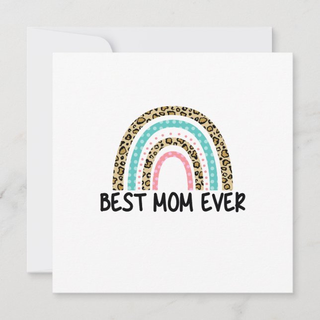 Best Mum Ever Rainbow (Front)
