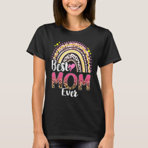 Best Mum Ever Rainbow Cute Mothers Day For Women T-Shirt