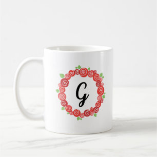Best Mum Ever red roses wreath, mother's day gift Coffee Mug