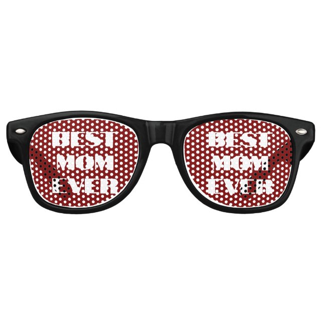 Best Mum Ever  Retro Sunglasses (Front)
