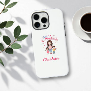 Best Mum Ever   Sentimental Personalised Mother's iPhone 16 Pro Max Case