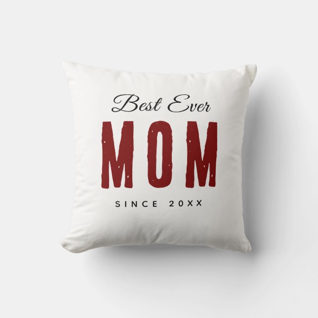 Best Mum Ever Simple  Cushion (Front)