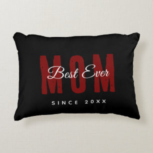 Best Mum Ever Since 20XX Modern Simple Preppy  Decorative Cushion