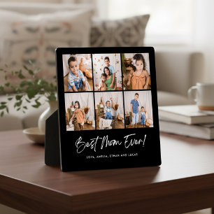 Best Mum Ever Six Photo Plaque