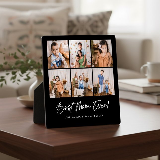 Best Mum Ever Six Photo Plaque (Creator Uploaded)