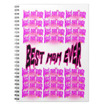 Best Mum Ever Spiral Notebook - Mother's Day Gift 
