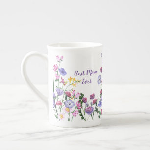 Best Mum Ever Spring Summer Garden Flowers Mug