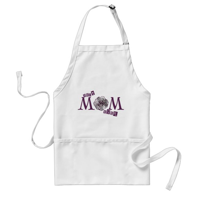 "Best Mum Ever" Standard Apron (Front)