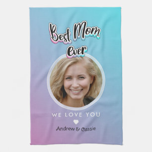 Best mum ever tea towel