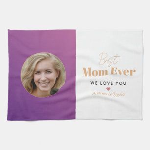 Best mum ever tea towel