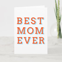 best mum ever, text design for mother's day