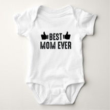 Best Mum Ever Thumbs Up Funny Mother's Day Gift