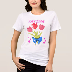 Best Mum Ever Trendy Burgundy Boho Tri-Blend Shirt