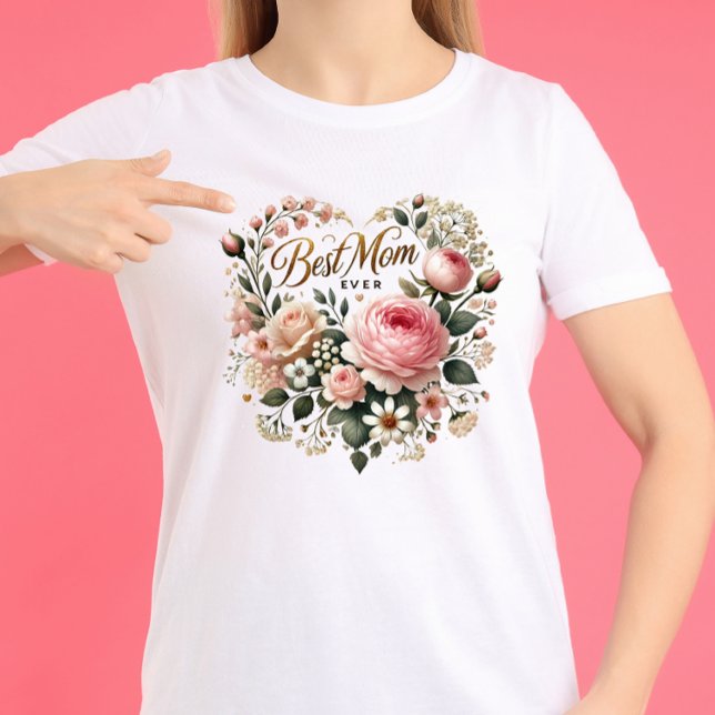 Best Mum Ever" Tri-Blend Shirt (Creator Uploaded)