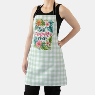 Best Mum Ever Tropical Floral Mother’s Day Apron